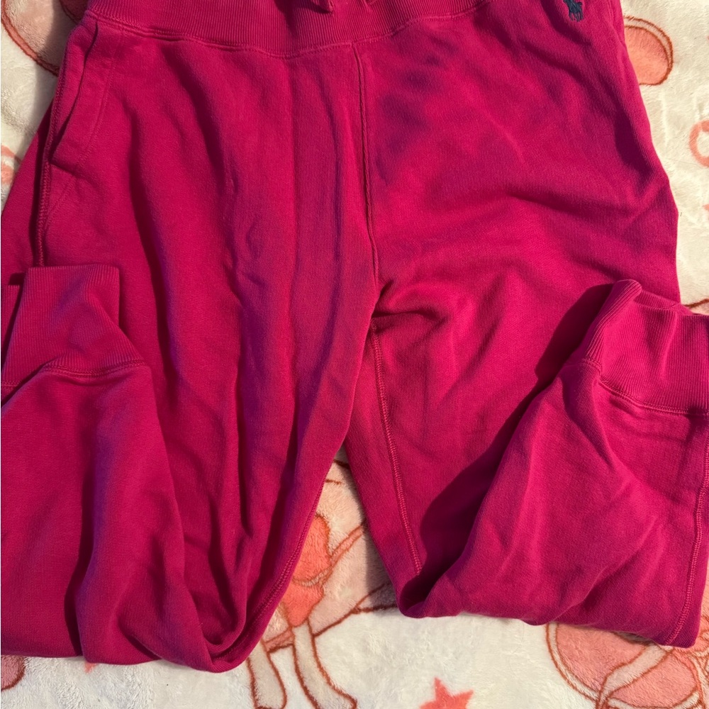 Ralph Lauren Bright Pink Joggers